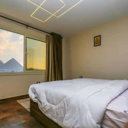 Imperial Pyramids Heights View Bed and Breakfast Nazlet el-Sîsi Exteriör bild