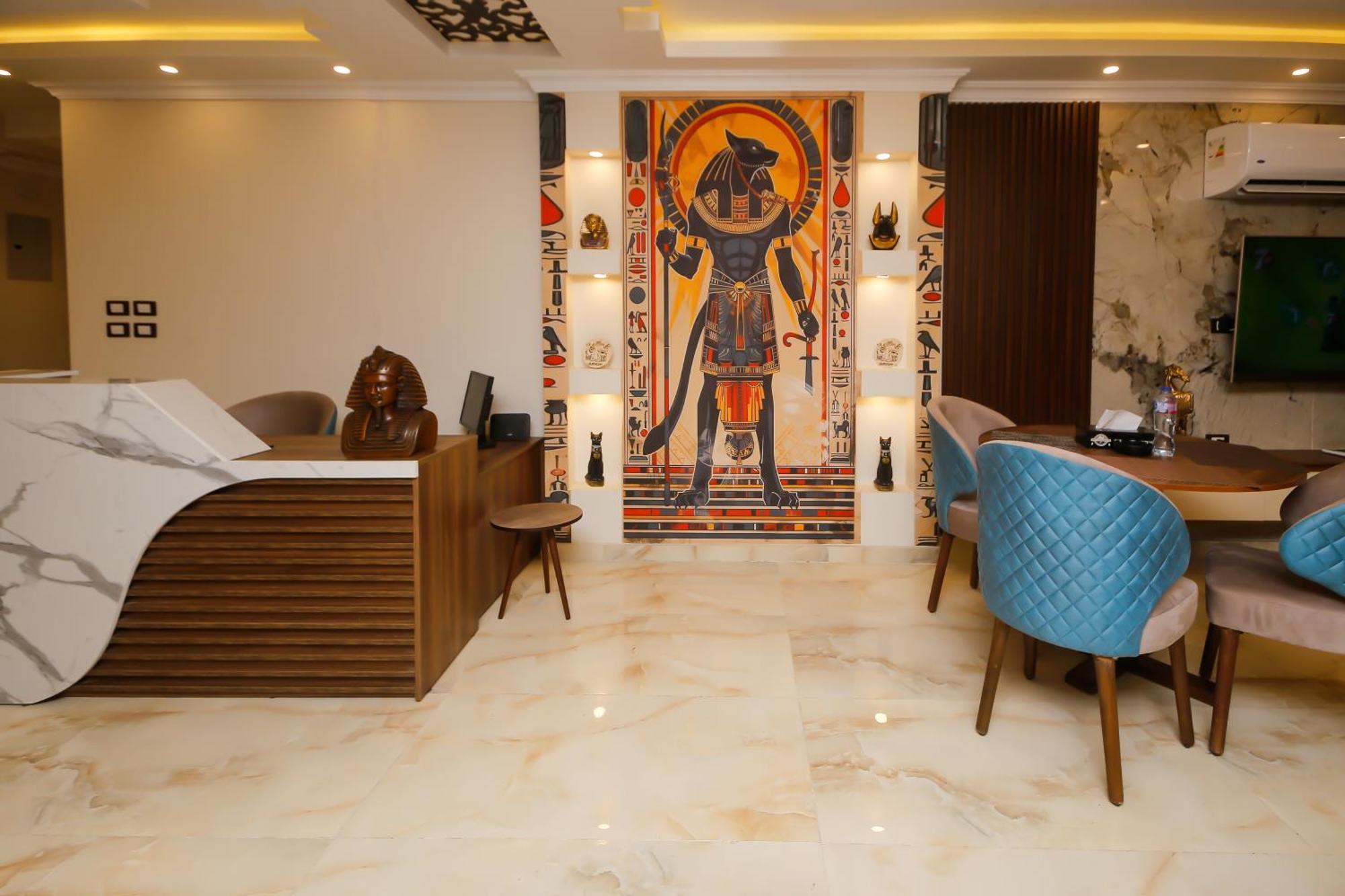 Imperial Pyramids Heights View Bed and Breakfast Nazlet el-Sîsi Exteriör bild