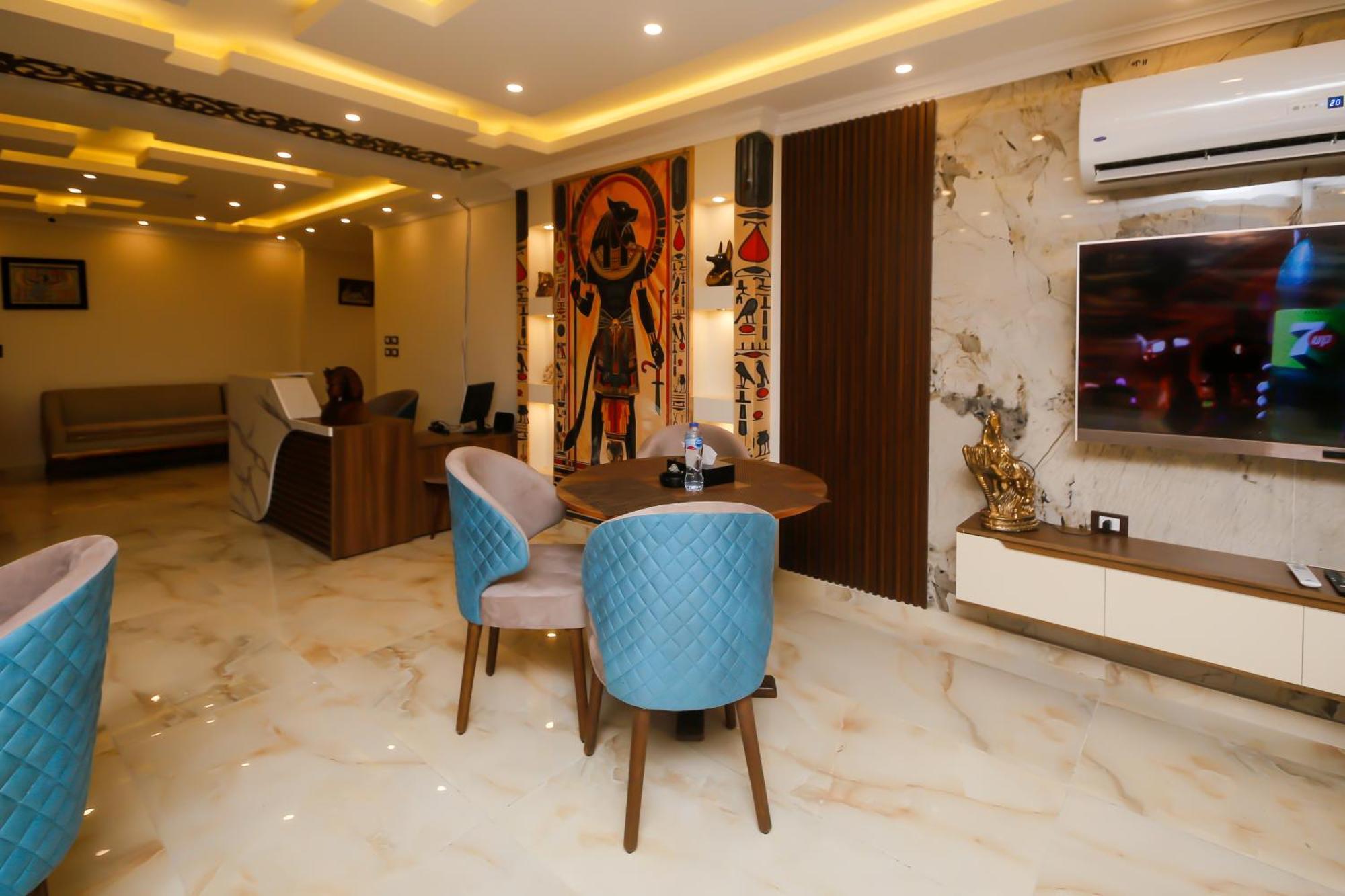 Imperial Pyramids Heights View Bed and Breakfast Nazlet el-Sîsi Exteriör bild