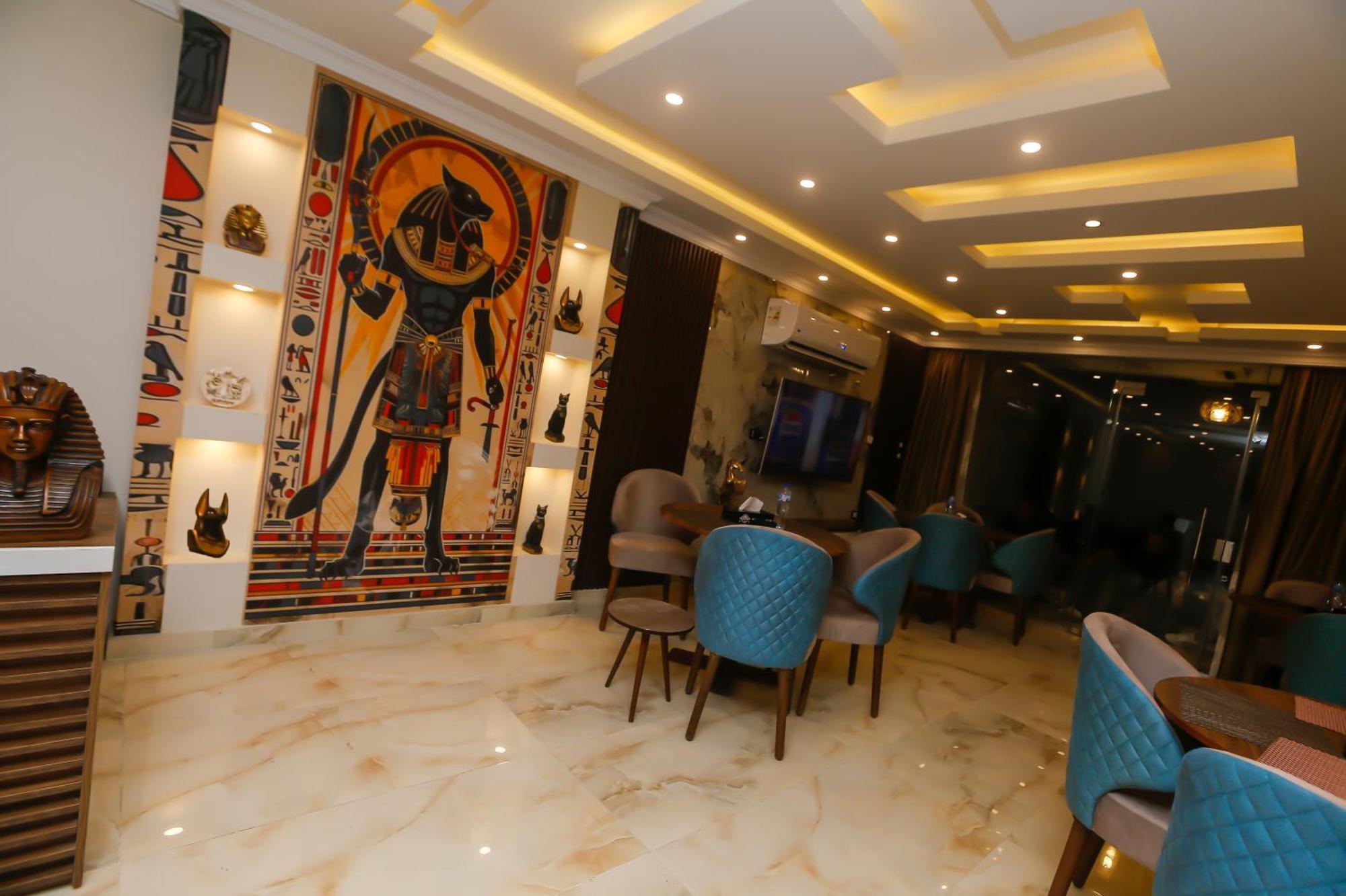 Imperial Pyramids Heights View Bed and Breakfast Nazlet el-Sîsi Exteriör bild
