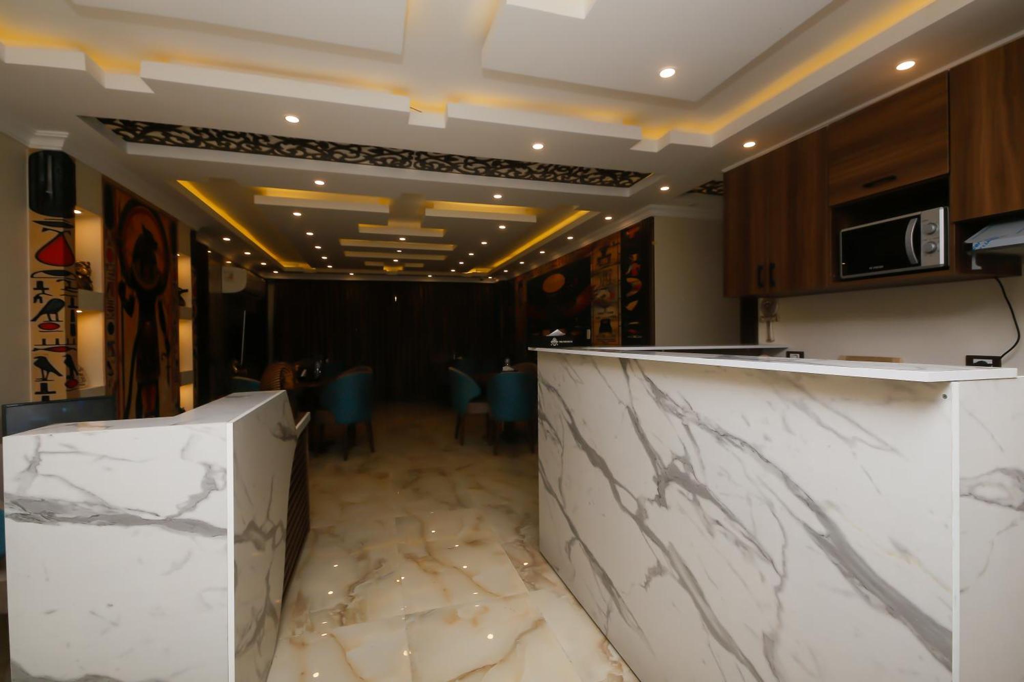 Imperial Pyramids Heights View Bed and Breakfast Nazlet el-Sîsi Exteriör bild